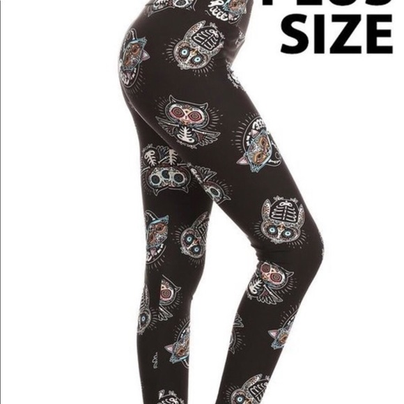 Plus skeleton owl print - Picture 3 of 3